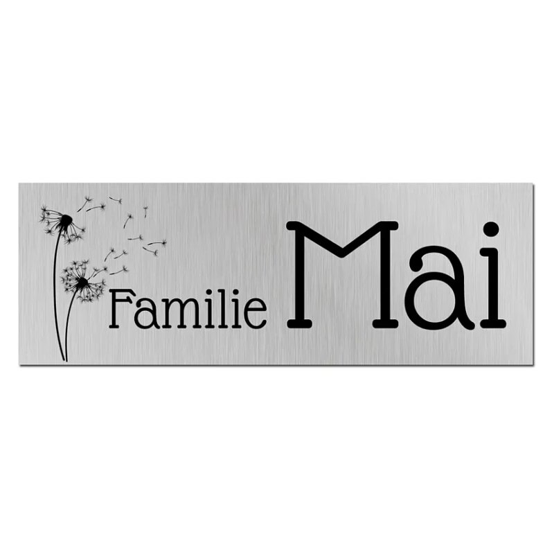 Bild von   kleines namensschild mit wunscjpg | Individuelle 🎁 persönliche 🎁 personalisierte Geschenke bedruckt ▪ bestickt ▪ graviert