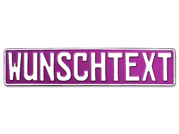 Bild von   praegung deutsches kennzeichjpg | Individuelle 🎁 persönliche 🎁 personalisierte Geschenke bedruckt ▪ bestickt ▪ graviert