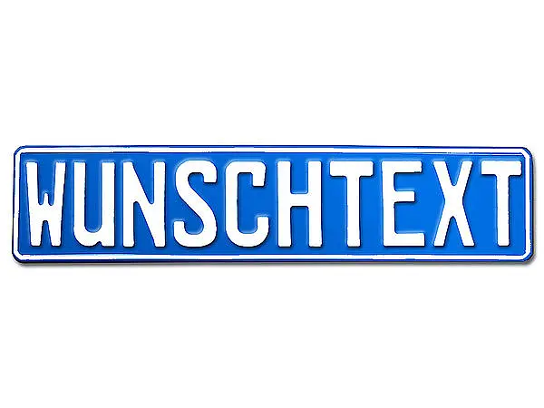 Bild von   praegung deutsches kennzeichjpg | Individuelle 🎁 persönliche 🎁 personalisierte Geschenke bedruckt ▪ bestickt ▪ graviert