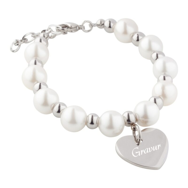Bild von   perlen armband mit gravur ag bjpg | Individuelle 🎁 persönliche 🎁 personalisierte Geschenke bedruckt ▪ bestickt ▪ graviert