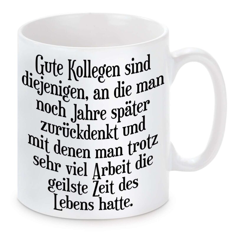 Bild von   tasse modell fuer gute kollegjpg | Individuelle 🎁 persönliche 🎁 personalisierte Geschenke bedruckt ▪ bestickt ▪ graviert