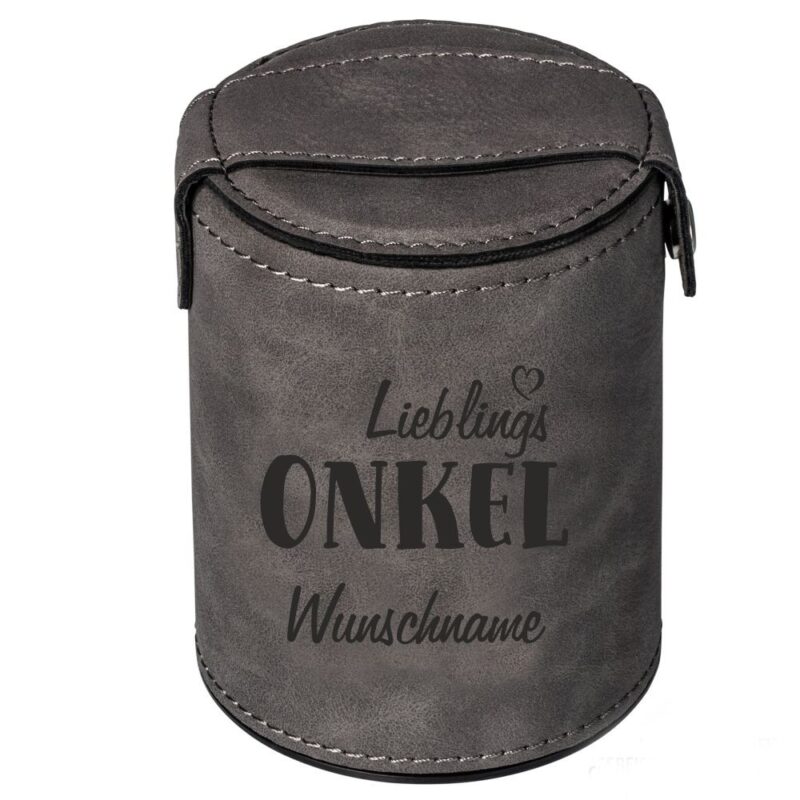 Würfelbecher mit Namen Lieblings-Onkel