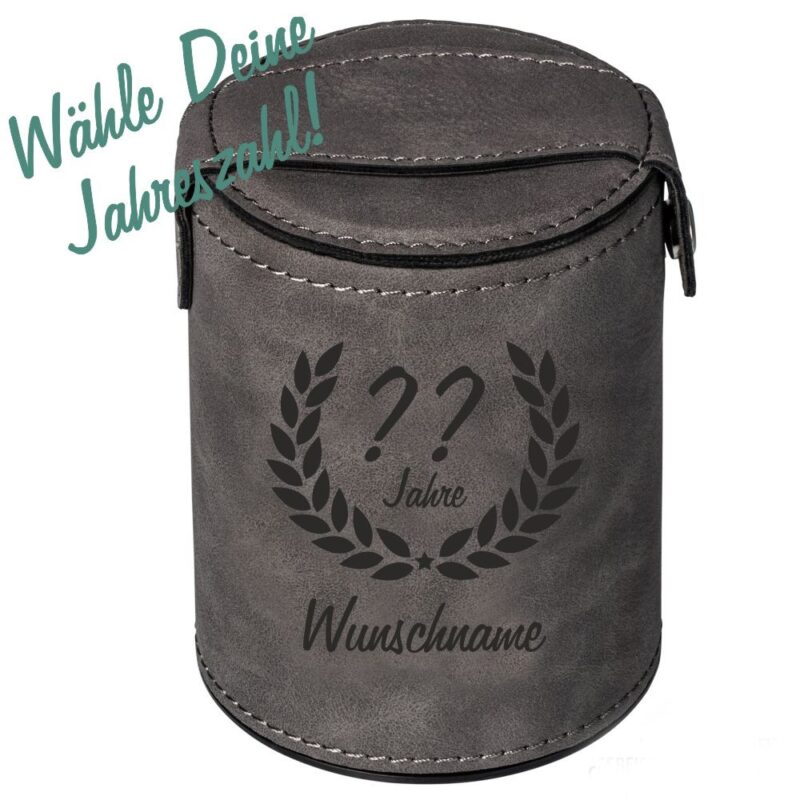 Bild von   personalisierter wuerfelbecherjpg | Individuelle 🎁 persönliche 🎁 personalisierte Geschenke bedruckt ▪ bestickt ▪ graviert
