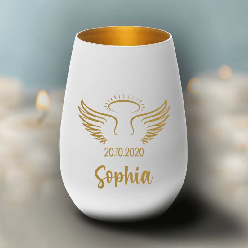 Bild von   windlicht erinnerungslicht epng | Individuelle 🎁 persönliche 🎁 personalisierte Geschenke bedruckt ▪ bestickt ▪ graviert