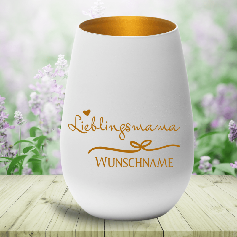Bild von   personalisiertes windlicht liepng | Individuelle 🎁 persönliche 🎁 personalisierte Geschenke bedruckt ▪ bestickt ▪ graviert