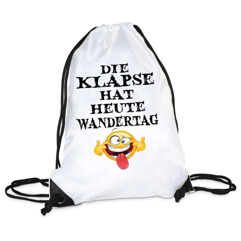 Bild von   turnbeutel modell wandertagjpg | Individuelle 🎁 persönliche 🎁 personalisierte Geschenke bedruckt ▪ bestickt ▪ graviert
