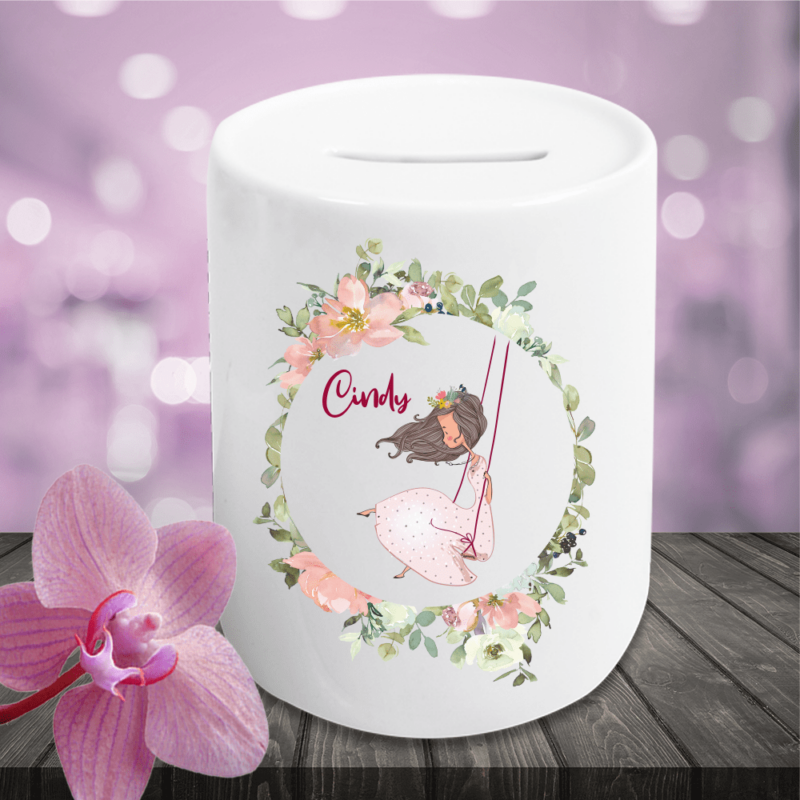 Bild von   spardose fuer kinder mit namenpng | Individuelle 🎁 persönliche 🎁 personalisierte Geschenke bedruckt ▪ bestickt ▪ graviert