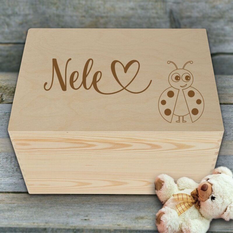 Bild von   erinnerungskiste fuer kinder mjpg | Individuelle 🎁 persönliche 🎁 personalisierte Geschenke bedruckt ▪ bestickt ▪ graviert