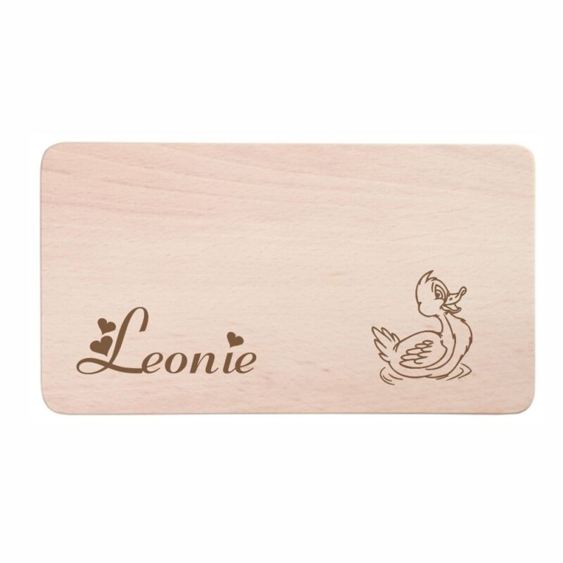 Bild von   fruehstuecksbrettchen mit gravjpg | Individuelle 🎁 persönliche 🎁 personalisierte Geschenke bedruckt ▪ bestickt ▪ graviert
