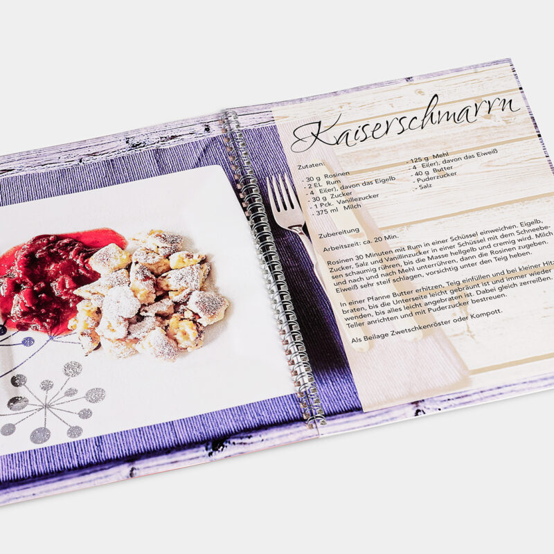 Fotobuch Spiralbindung A4 hoch