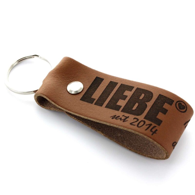 Bild von   echtleder schluesselanhaengerjpg | Individuelle 🎁 persönliche 🎁 personalisierte Geschenke bedruckt ▪ bestickt ▪ graviert