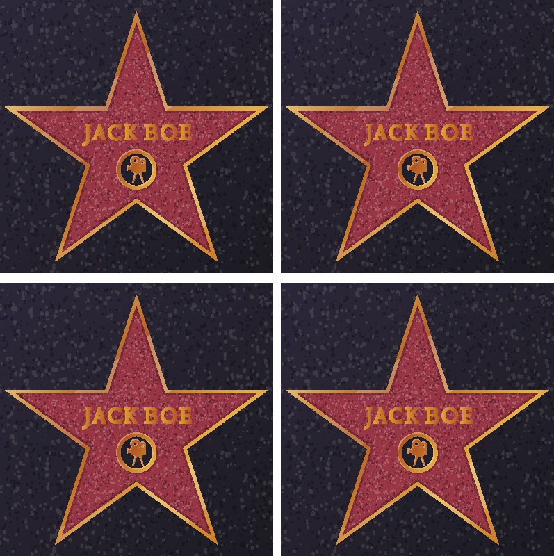 Bild von   bierdeckel freak hollywood stejpg | Individuelle 🎁 persönliche 🎁 personalisierte Geschenke bedruckt ▪ bestickt ▪ graviert