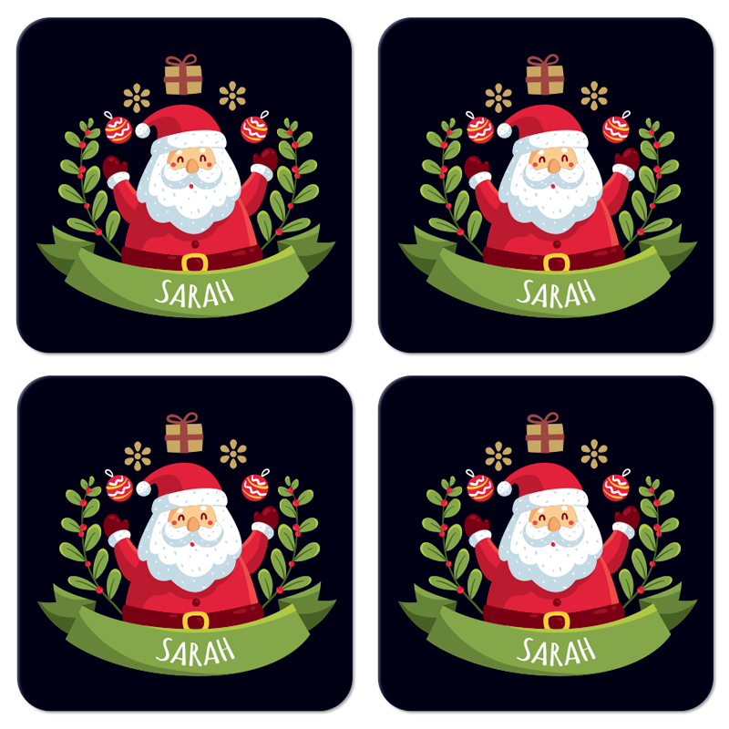 Bild von   bierdeckel weihnachten weihnacjpg | Individuelle 🎁 persönliche 🎁 personalisierte Geschenke bedruckt ▪ bestickt ▪ graviert