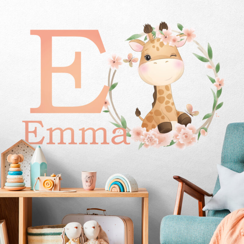 Bild von   wandstickers kinderzimmer saajpg | Individuelle 🎁 persönliche 🎁 personalisierte Geschenke bedruckt ▪ bestickt ▪ graviert