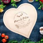 Bild von   herzbrett gewuerzliebe perjpg | Individuelle 🎁 persönliche 🎁 personalisierte Geschenke bedruckt ▪ bestickt ▪ graviert