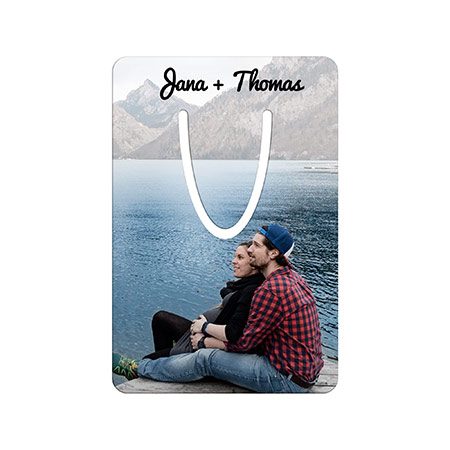 Bild von   lesezeichen mit foto und textjpg | Individuelle 🎁 persönliche 🎁 personalisierte Geschenke bedruckt ▪ bestickt ▪ graviert