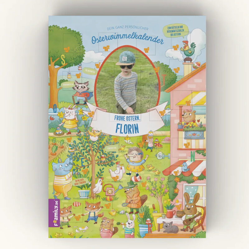 Bild von   oster countdown kalenderjpg | Individuelle 🎁 persönliche 🎁 personalisierte Geschenke bedruckt ▪ bestickt ▪ graviert