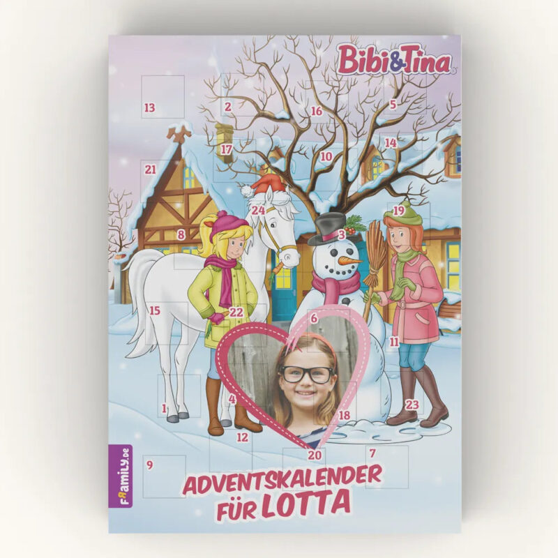 Bild von   bibi tina adventskalenderjpg | Individuelle 🎁 persönliche 🎁 personalisierte Geschenke bedruckt ▪ bestickt ▪ graviert