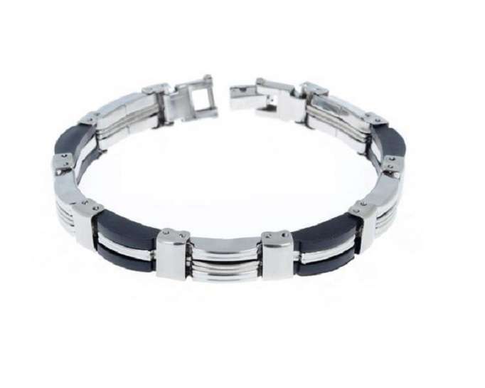 Bild von   stylisches edelstahlarmbandjpg | Individuelle 🎁 persönliche 🎁 personalisierte Geschenke bedruckt ▪ bestickt ▪ graviert