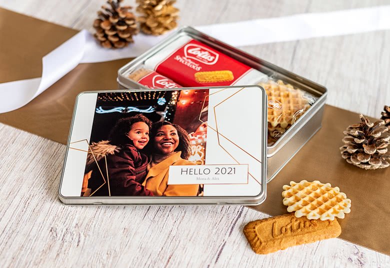 Bild von   blechdose rund mit foto inkljpg | Individuelle 🎁 persönliche 🎁 personalisierte Geschenke bedruckt ▪ bestickt ▪ graviert