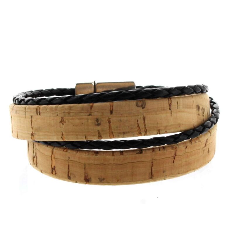 Bild von   korkarmband  cm mit schwarzjpg | Individuelle 🎁 persönliche 🎁 personalisierte Geschenke bedruckt ▪ bestickt ▪ graviert