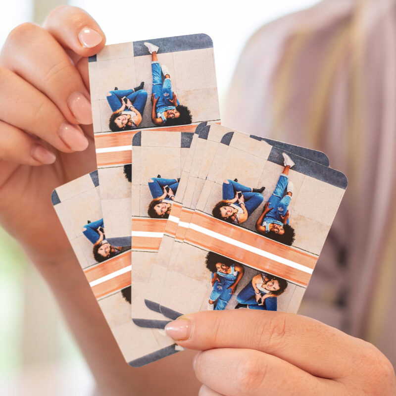 Bild von   spielkarten mit personalisiertjpg | Individuelle 🎁 persönliche 🎁 personalisierte Geschenke bedruckt ▪ bestickt ▪ graviert