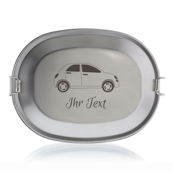 Bild von   vesperdose auto inkl indivijpg | Individuelle 🎁 persönliche 🎁 personalisierte Geschenke bedruckt ▪ bestickt ▪ graviert