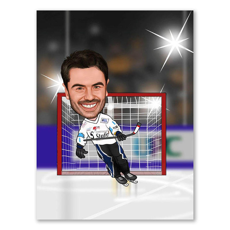 Erstellung Karikatur Goaly (ca411), inkl. 1 Person