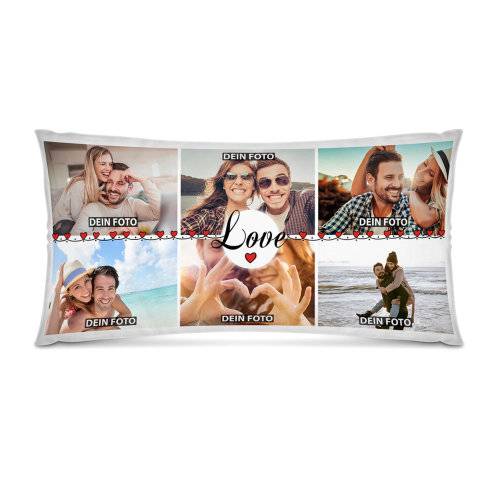 Bild von   xxl kissen fotocollage mit jpg | Individuelle 🎁 persönliche 🎁 personalisierte Geschenke bedruckt ▪ bestickt ▪ graviert