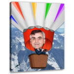 Bild von   erstellung karikatur heissluftjpg | Individuelle 🎁 persönliche 🎁 personalisierte Geschenke bedruckt ▪ bestickt ▪ graviert