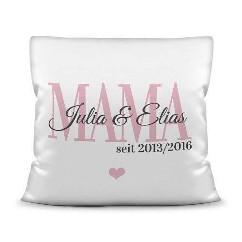 Bild von   kissen mit spruch mama seitjpg | Individuelle 🎁 persönliche 🎁 personalisierte Geschenke bedruckt ▪ bestickt ▪ graviert