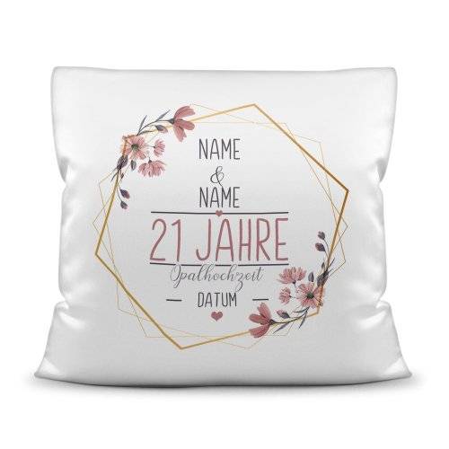 Bild von   hochzeitstag kissen opalhochjpg | Individuelle 🎁 persönliche 🎁 personalisierte Geschenke bedruckt ▪ bestickt ▪ graviert