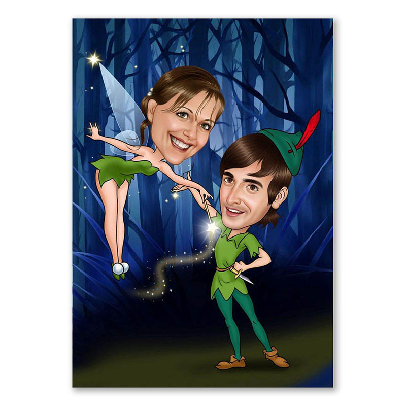 Bild von   erstellung karikatur peter pjpg | Individuelle 🎁 persönliche 🎁 personalisierte Geschenke bedruckt ▪ bestickt ▪ graviert