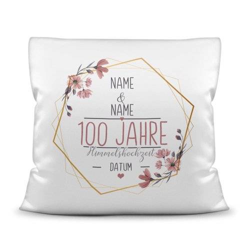 Bild von   hochzeitstag kissen himmelshjpg | Individuelle 🎁 persönliche 🎁 personalisierte Geschenke bedruckt ▪ bestickt ▪ graviert