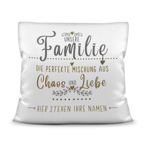Bild von   kissen mit spruch fuer die famjpg | Individuelle 🎁 persönliche 🎁 personalisierte Geschenke bedruckt ▪ bestickt ▪ graviert