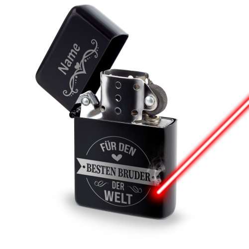 Bild von   benzin feuerzeug mit name bejpg | Individuelle 🎁 persönliche 🎁 personalisierte Geschenke bedruckt ▪ bestickt ▪ graviert