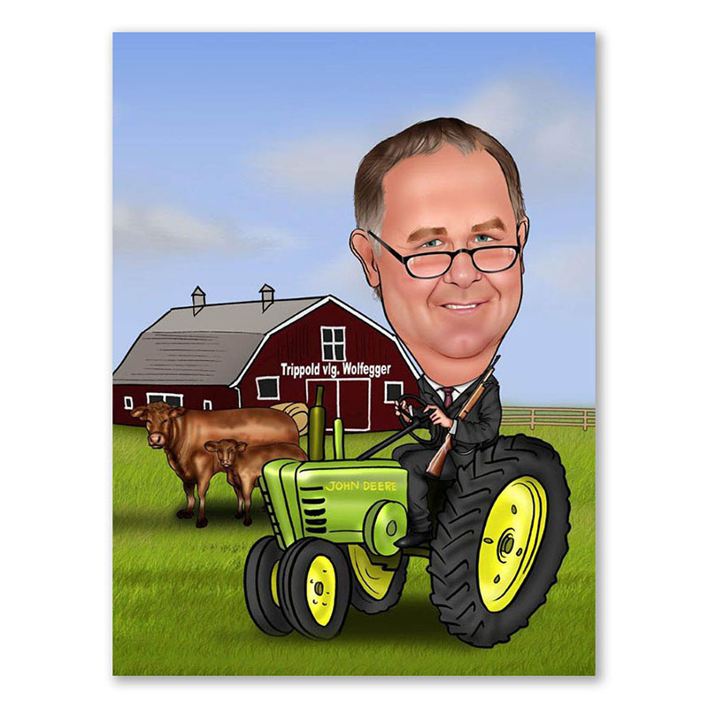 Bild von   erstellung karikatur froehlichjpg | Individuelle 🎁 persönliche 🎁 personalisierte Geschenke bedruckt ▪ bestickt ▪ graviert