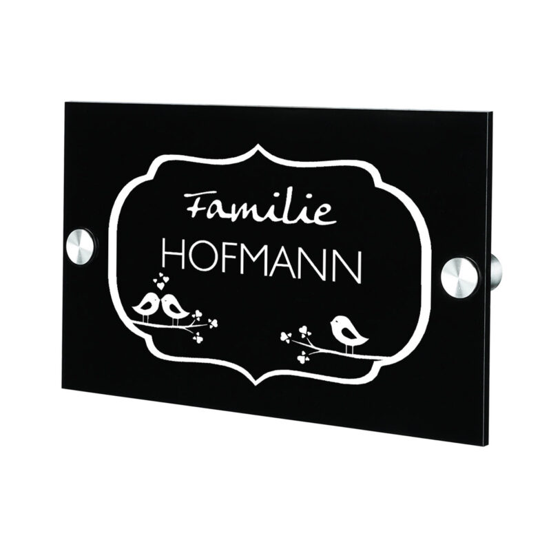 Bild von   plexiglas acryltafel tuerschiljpg | Individuelle 🎁 persönliche 🎁 personalisierte Geschenke bedruckt ▪ bestickt ▪ graviert