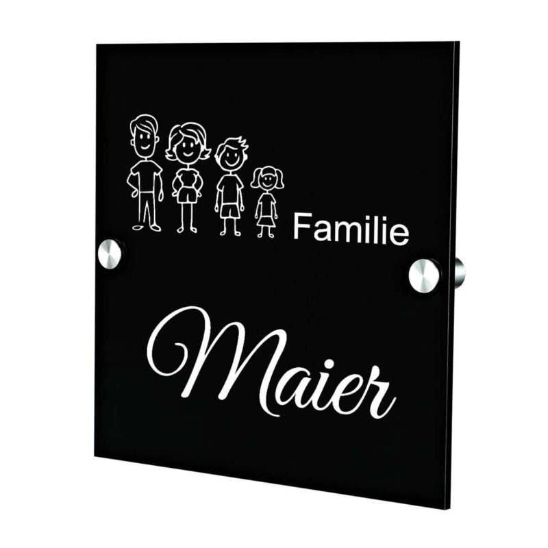 Bild von   plexiglas acryltafel tuerschiljpg | Individuelle 🎁 persönliche 🎁 personalisierte Geschenke bedruckt ▪ bestickt ▪ graviert