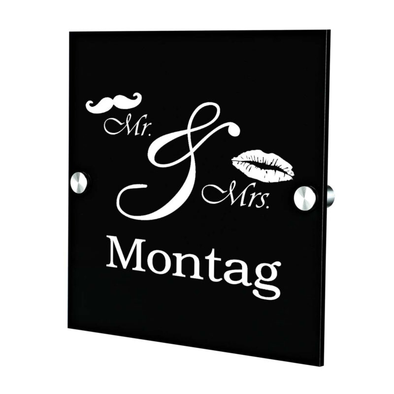 Bild von   plexiglas acryltafel tuerschiljpg | Individuelle 🎁 persönliche 🎁 personalisierte Geschenke bedruckt ▪ bestickt ▪ graviert