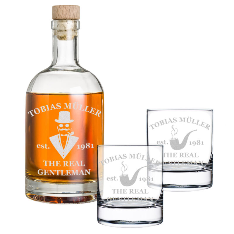 Bild von    tlg whisky geschenkset flasjpg | Individuelle 🎁 persönliche 🎁 personalisierte Geschenke bedruckt ▪ bestickt ▪ graviert