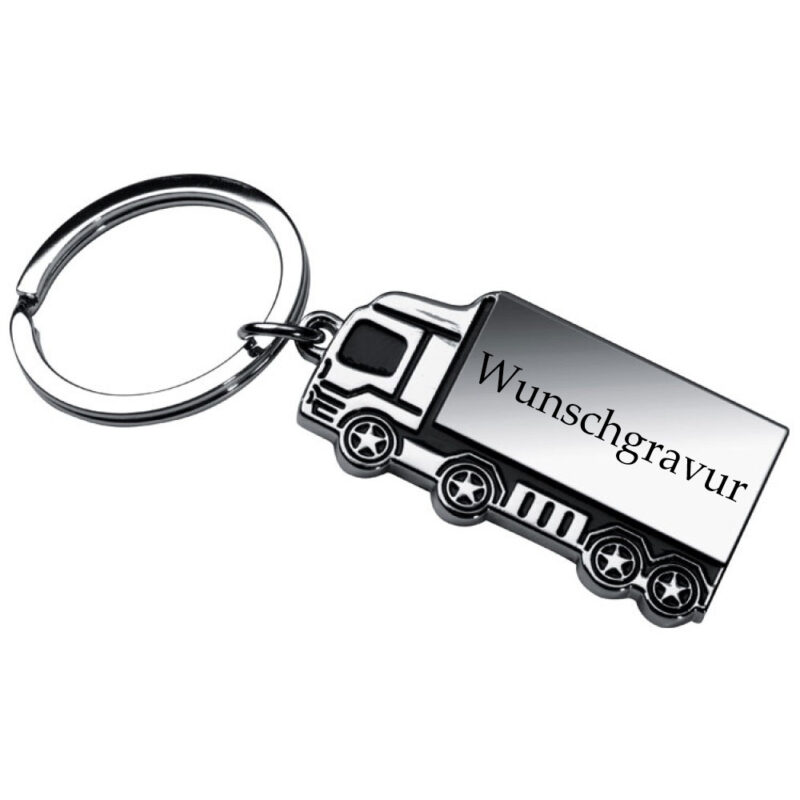 Bild von   schluesselanhaenger lkw aus mejpg | Individuelle 🎁 persönliche 🎁 personalisierte Geschenke bedruckt ▪ bestickt ▪ graviert