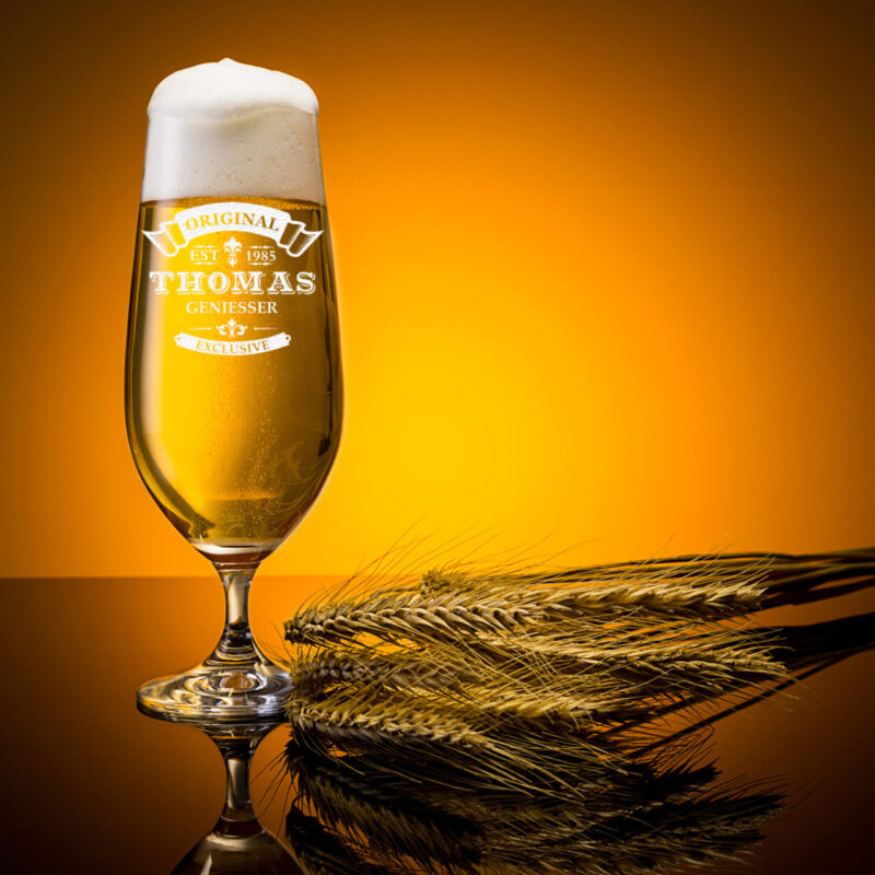 Bild von   leonardo pils biertulpe mit grjpg | Individuelle 🎁 persönliche 🎁 personalisierte Geschenke bedruckt ▪ bestickt ▪ graviert