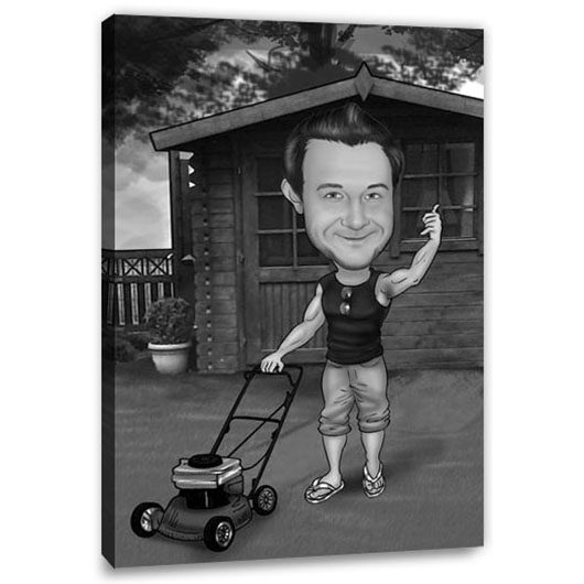 Bild von   erstellung karikatur cooler rajpg | Individuelle 🎁 persönliche 🎁 personalisierte Geschenke bedruckt ▪ bestickt ▪ graviert