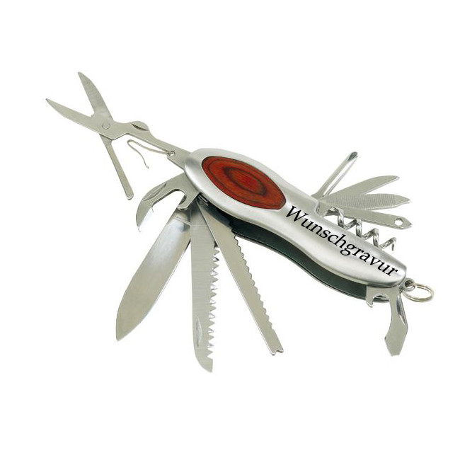 Bild von   taschenmesser wood inkl gravujpg | Individuelle 🎁 persönliche 🎁 personalisierte Geschenke bedruckt ▪ bestickt ▪ graviert