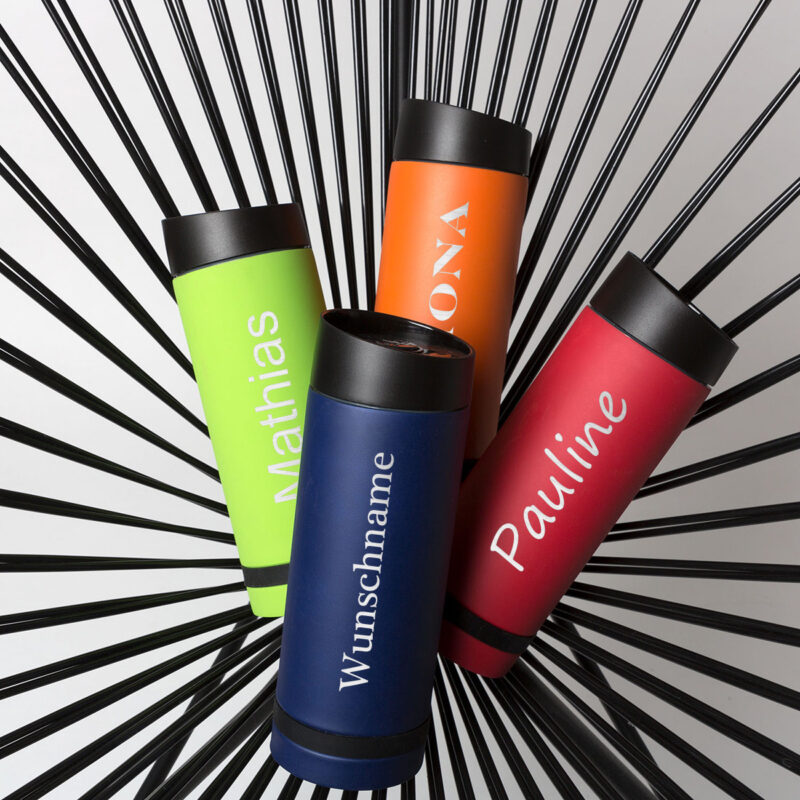 Bild von   trinkflasche thermosbecher perjpg | Individuelle 🎁 persönliche 🎁 personalisierte Geschenke bedruckt ▪ bestickt ▪ graviert