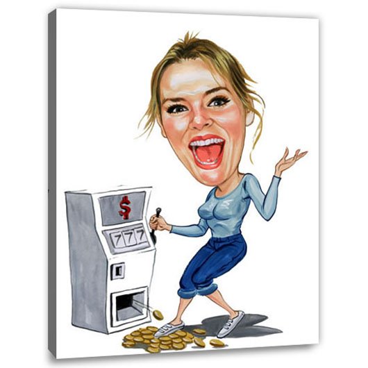 Bild von   erstellung karikatur gluecks gjpg | Individuelle 🎁 persönliche 🎁 personalisierte Geschenke bedruckt ▪ bestickt ▪ graviert