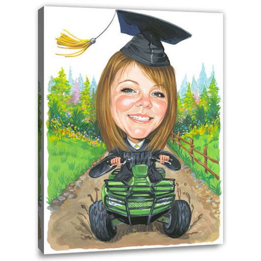 Bild von   erstellung karikatur schoene fjpg | Individuelle 🎁 persönliche 🎁 personalisierte Geschenke bedruckt ▪ bestickt ▪ graviert