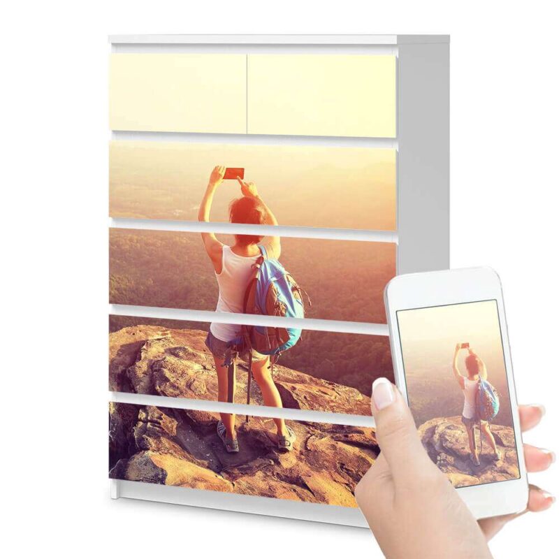 Bild von   malm  schubladen selbst gesjpg | Individuelle 🎁 persönliche 🎁 personalisierte Geschenke bedruckt ▪ bestickt ▪ graviert