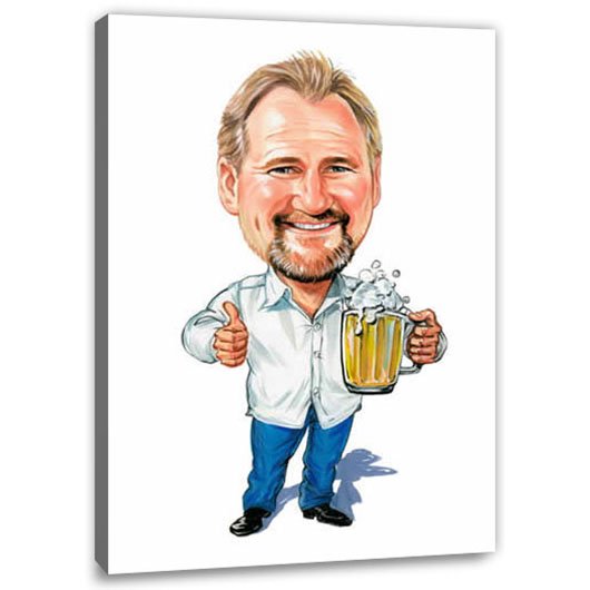 Bild von   erstellung karikatur meine masjpg | Individuelle 🎁 persönliche 🎁 personalisierte Geschenke bedruckt ▪ bestickt ▪ graviert